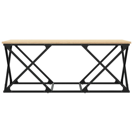 Soffbord sonoma-ek 100x49x40 cm konstruerat trä