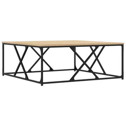 Soffbord sonoma-ek 100x100x40 cm konstruerat trä