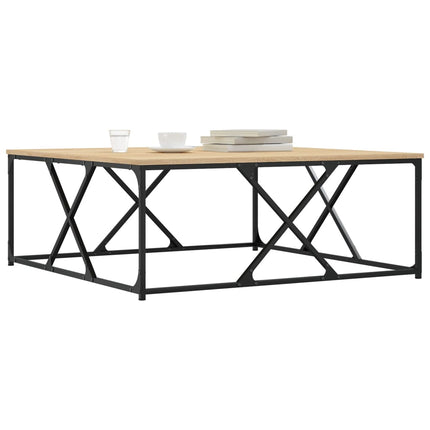 Soffbord sonoma-ek 100x100x40 cm konstruerat trä