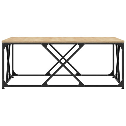 Soffbord sonoma-ek 100x100x40 cm konstruerat trä
