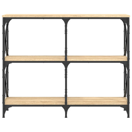 Avlastningsbord sonoma ek 100x28x80,5 cm konstruerat trä