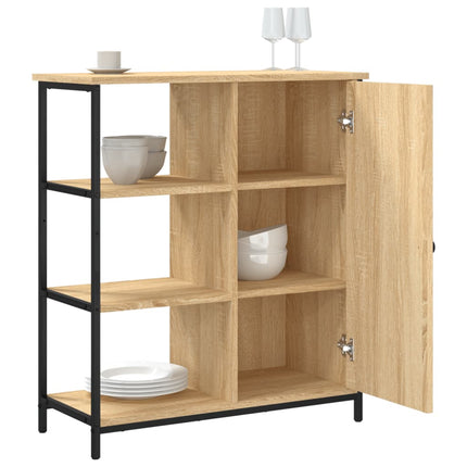Skänk Sonoma Ek 70x30x80 cm Konstruerat trä