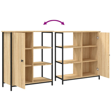 Skänk Sonoma Ek 70x30x80 cm Konstruerat trä