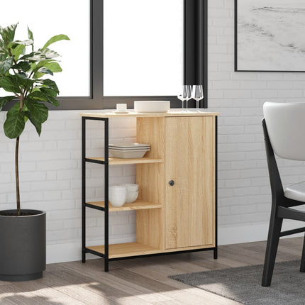 Skänk Sonoma Ek 70x30x80 cm Konstruerat trä