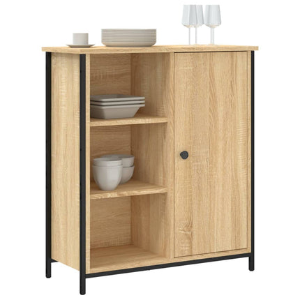 Skänk sonoma-ek 70x30x80 cm konstruerat trä