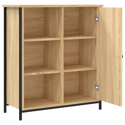 Skänk sonoma-ek 70x30x80 cm konstruerat trä