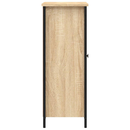 Skänk sonoma-ek 70x30x80 cm konstruerat trä