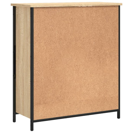 Skänk sonoma-ek 70x30x80 cm konstruerat trä