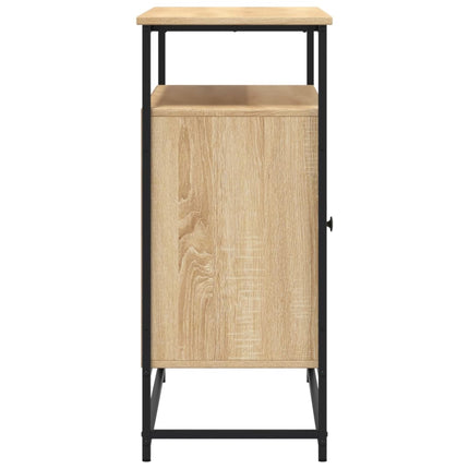 Skänk sonoma-ek 100x35x80 cm konstruerat trä