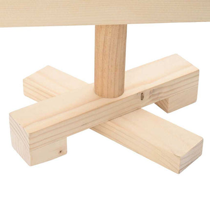 | Träjulgran | med stativ naturlig 60 cm Massiv furu