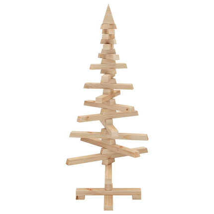 | Träjulgran | med stativ naturlig 90 cm Massiv furu