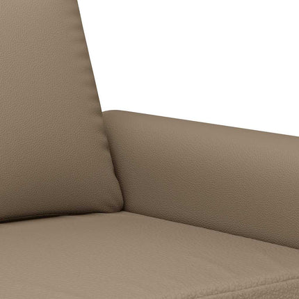 2-sitssoffa cappuccino 140 cm konstläder