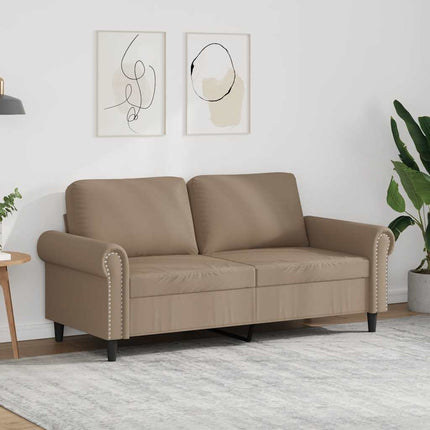2-sitssoffa cappuccino 140 cm konstläder