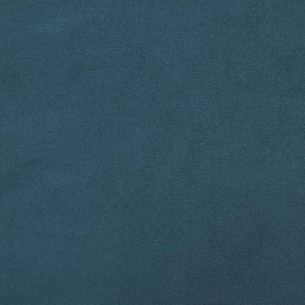 2-sitssoffa blå 120 cm sammet