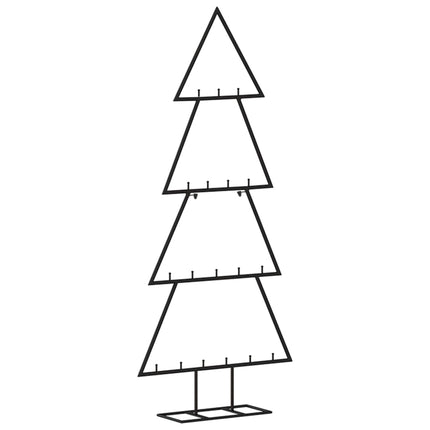 Julgran i metall svart 90 cm
