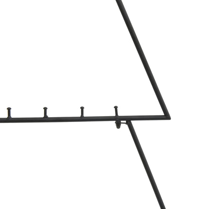 Julgran i metall svart 90 cm