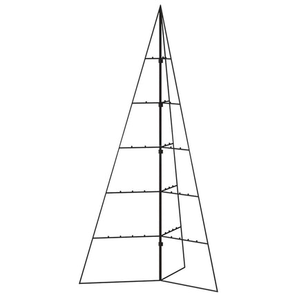 Julgran i metall svart 100 cm