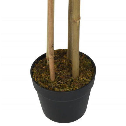 Konstväxt bambu 1520 blad 200 cm grön