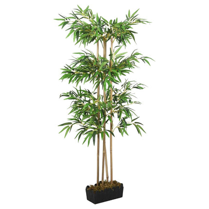 Konstväxt bambu 1216 blad 180 cm grön