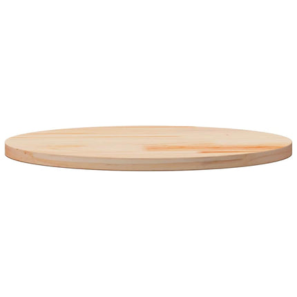 Bordsskiva rund Ø70x3 cm massiv furu