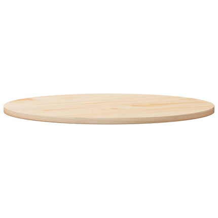 Bordsskiva rund Ø80x3 cm massiv furu