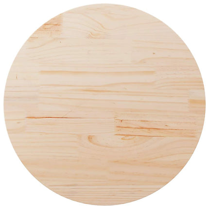 Bordsskiva rund Ø90x3 cm massiv furu