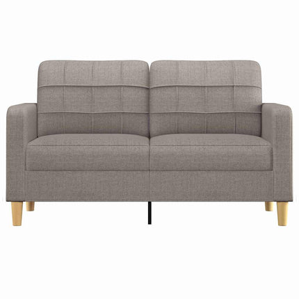 2-sitssoffa taupe 140 cm tyg