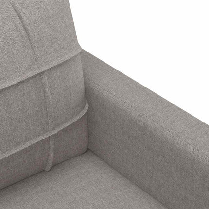 2-sitssoffa taupe 140 cm tyg