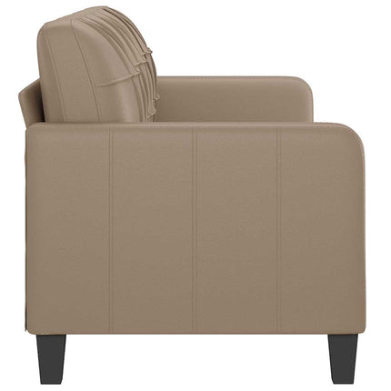 3-sitssoffa cappuccino 180 cm konstläder