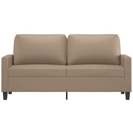 2-sitssoffa cappuccino 140 cm konstläder