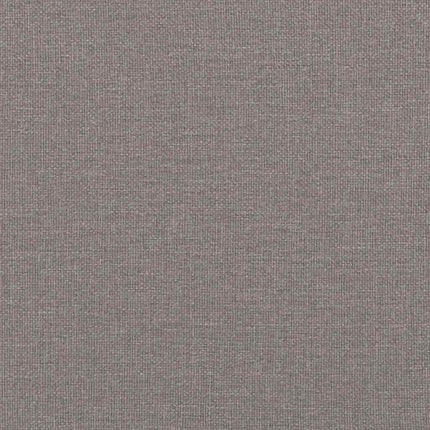 Fåtölj taupe 60 cm tyg