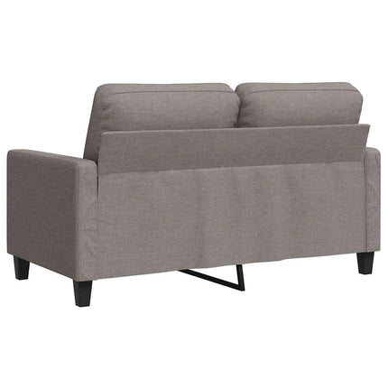 2-sitssoffa taupe 120 cm tyg
