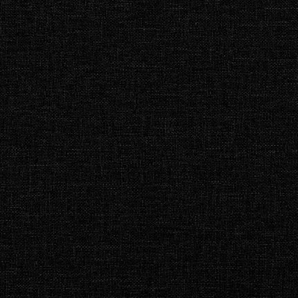 2-sitssoffa svart 140 cm tyg
