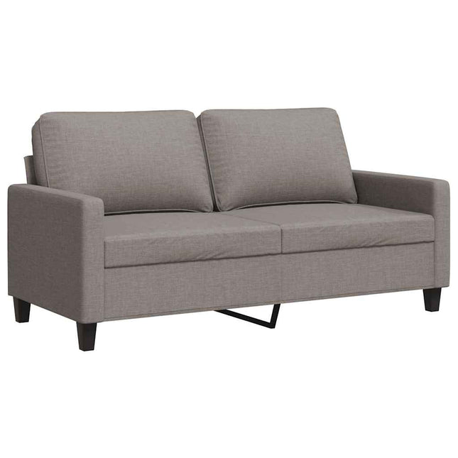 2-sitssoffa taupe 140 cm tyg