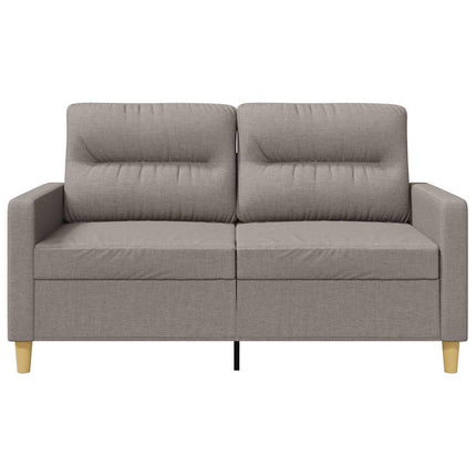 2-sitssoffa taupe 120 cm tyg