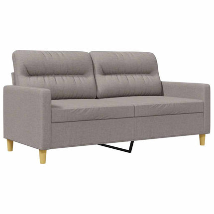 2-sitssoffa taupe 140 cm tyg