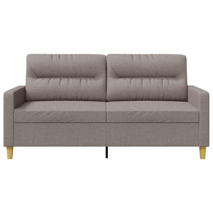 2-sitssoffa taupe 140 cm tyg