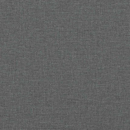 Soffa 2-sits mörkgrå 120 cm tyg