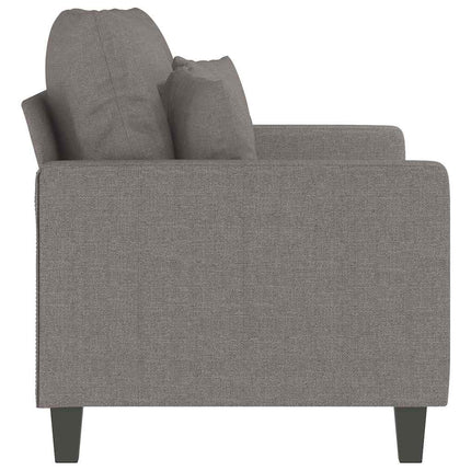 2-sitssoffa taupe 120 cm tyg