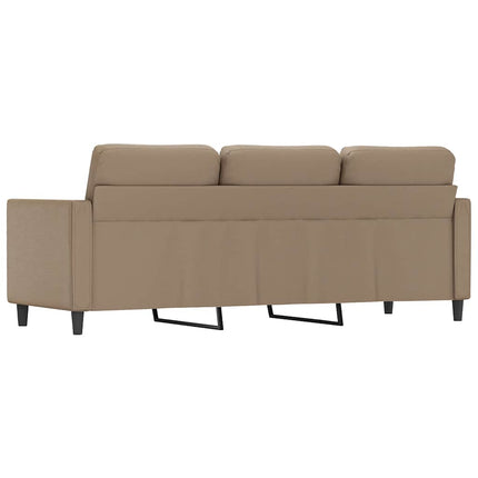 3-sitssoffa cappuccino 180 cm konstläder