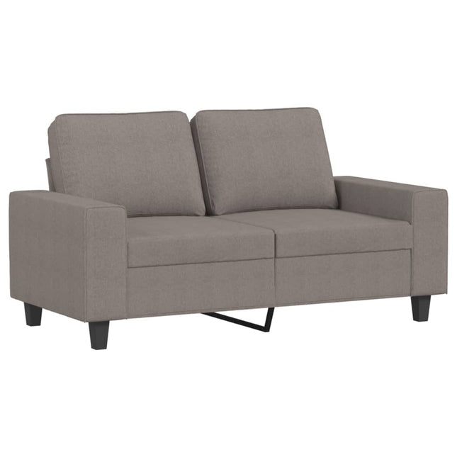 2-sitssoffa taupe 120 cm tyg
