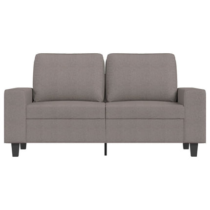 2-sitssoffa taupe 120 cm tyg