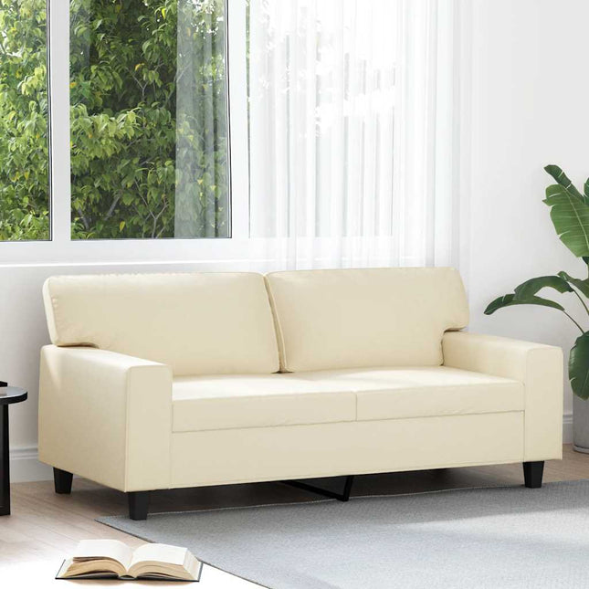 2-sitssoffa Grädde 140 cm konstläder