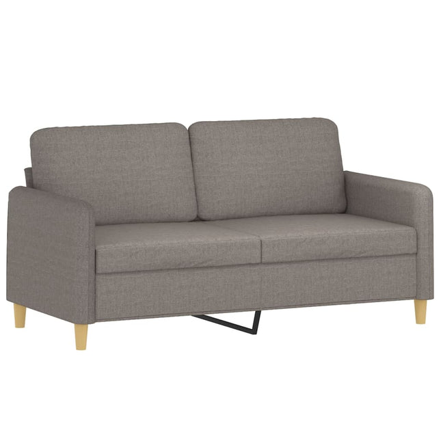 2-sitssoffa taupe 140 cm tyg