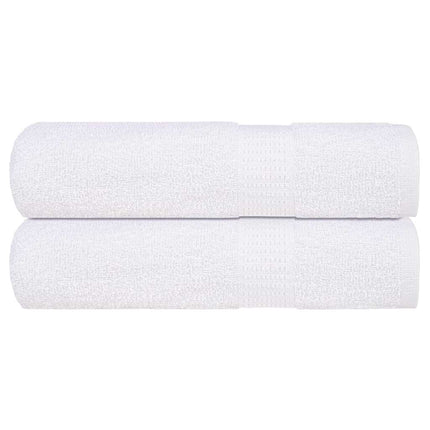 Duschhanddukar FROGN 2 st vit 70x140 cm 360 gsm