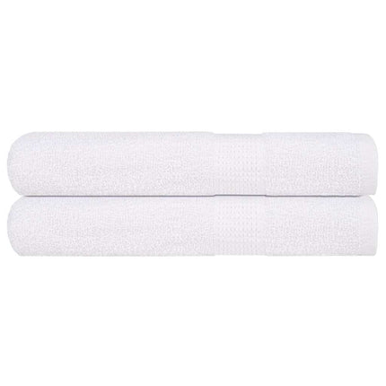 Bastuhanddukar FROGN 2 st vit 80x200 cm 360 gsm