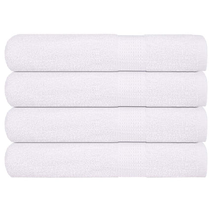 Bastuhanddukar FROGN 4 st vit 80x200 cm 360 gsm