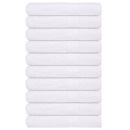 Bastuhanddukar FROGN 10 st vit 80x200 cm 360 gsm