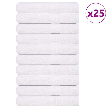 Bastuhanddukar FROGN 25 st vit 80x200 cm 360 gsm