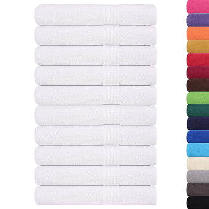 Handdukar FROGN 10 st vit 100x200 cm 360 gsm